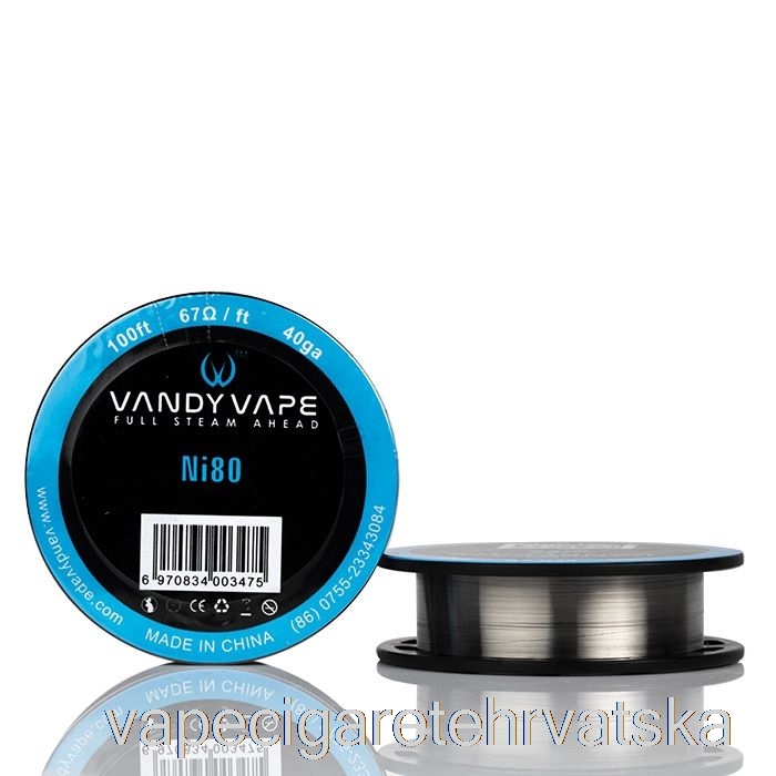 Vape Cigarete Vandy Vape Specijalne Namotaje žice Ni80 - 40ga - 100ft - 6.7ohm